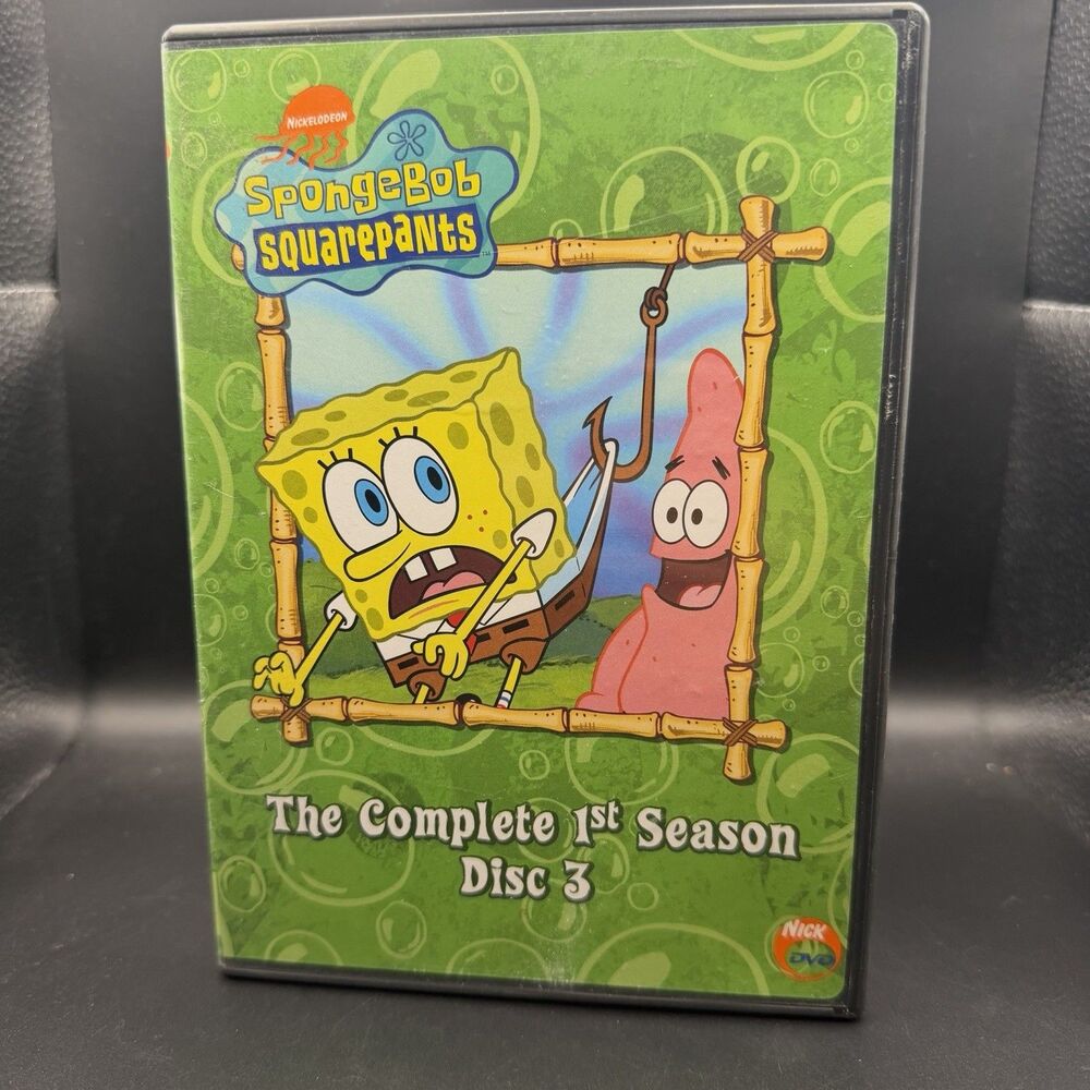 Spongebob Squarepants: The Complete First Season (DVD, 1999) Disc 3